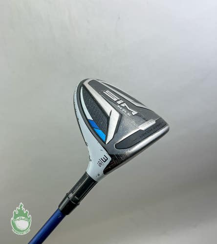 Right Handed TaylorMade SIM MAX 3 Wood 15* Diamana Stiff Graphite Golf Club
