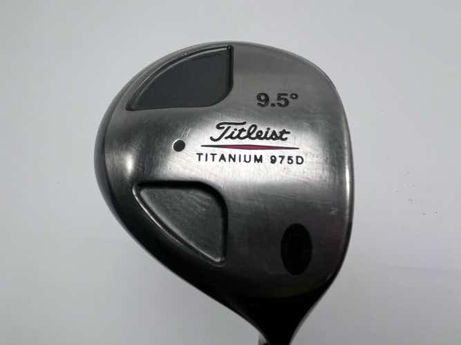 Titleist 975 D Driver 9.5* Grafalloy ProLite Stiff Graphite Mens RH