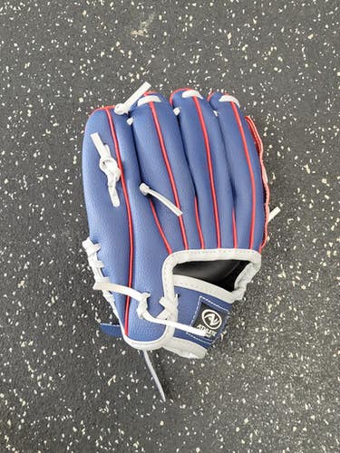 Used Athletic Works Bb Sb Glove T-ball Navy Blue And Red 9" 11849-s000040387
