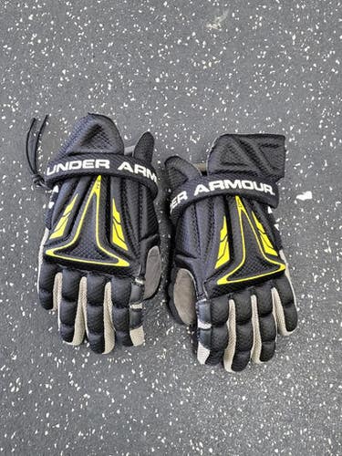 Used Under Armour Nexgen Lacrosse Gloves Junior Black Xs 11849-s000040374