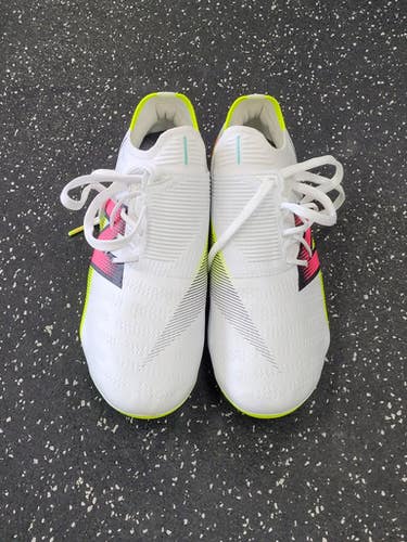 Used New Balance Furon V7+ Soccer Cleats White Senior 9 11849-s000040375