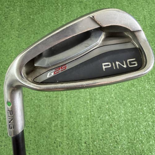 Ping G25 8 Iron Green Dot TFC 189 Graphite Regular Flex Left Handed +1 Long