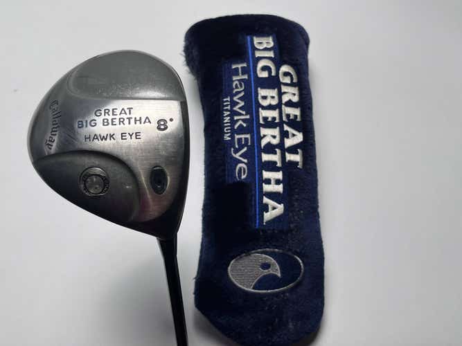 Callaway Great Big Bertha Hawk Eye Driver 8* Grafalloy ProLite Regular RH HC