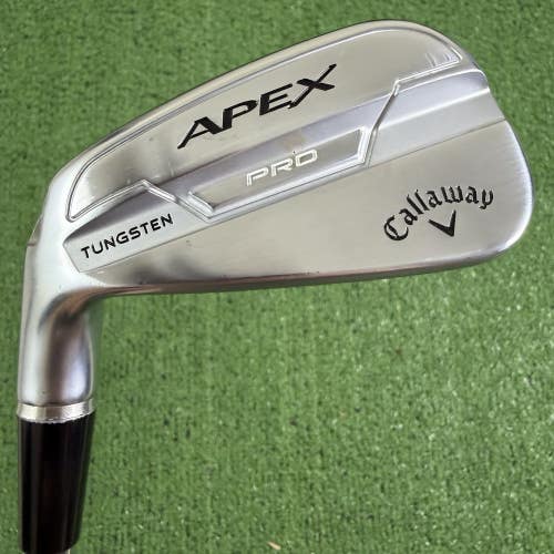 Callaway Apex Pro 21 7 Iron Demo Project X 6.5 Rifle Extra Stiff Left Handed