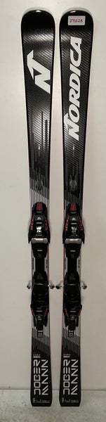 2027 Men's Nordica 165cm Dobermann Multigara DC Demo Skis W/Marker Comp 13 Bindings(Used)(27DS23)