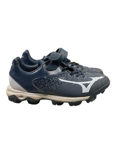 Used Mizuno Bb Sb Cleats Royal Blue Junior 04 11847-s000035895