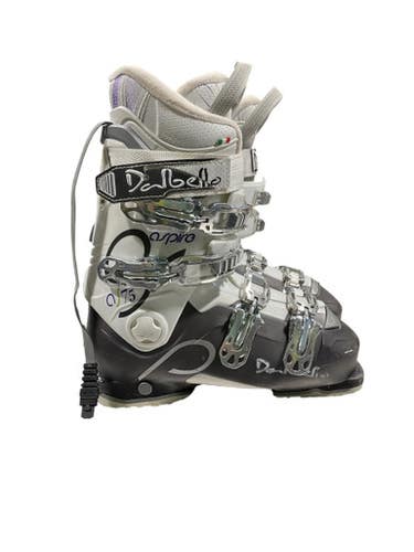 Used Dalbello Aspire 75 Womens Dh Ski Boot White 245 Mp - M06.5 - W07.5 11847-s000035929