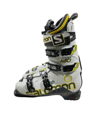 Used Salomon Xmax 120 Mens Dh Ski Boot White 280 Mp - M10 - W11 11847-s000035930