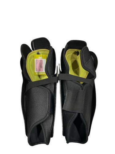 Used Warrior Junior Shin Guards Black 13" 11847-s000035923