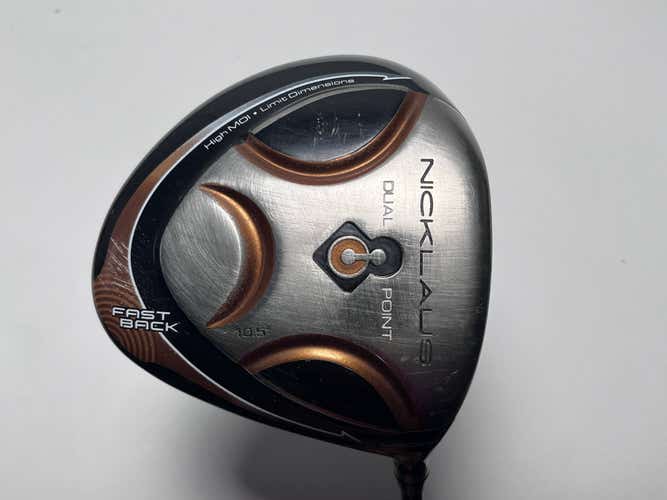 Nicklaus Dual Point Fastback Driver 10.5* Fujikura SG Pro 3.01 Regular Mens RH