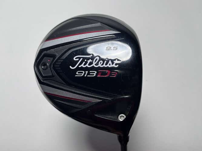 Titleist 913 D3 Driver 9.5* Mitsubishi Rayon Diamana Blue S+60x5ct Stiff Mens RH