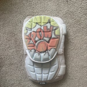 White Small Custom G-Form Elbow Protection (Used)