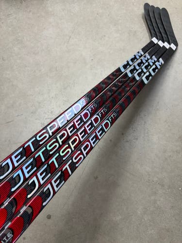 4 PACK 90 Flex P28M Senior CCM JetSpeed FT5 Pro Left Hand Hockey Stick P28M Pro Stock (New) NHL