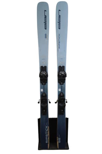 USED 2026 Elan Ripstick 88 154cm Skis with Elan Attack 11 GW Bindings