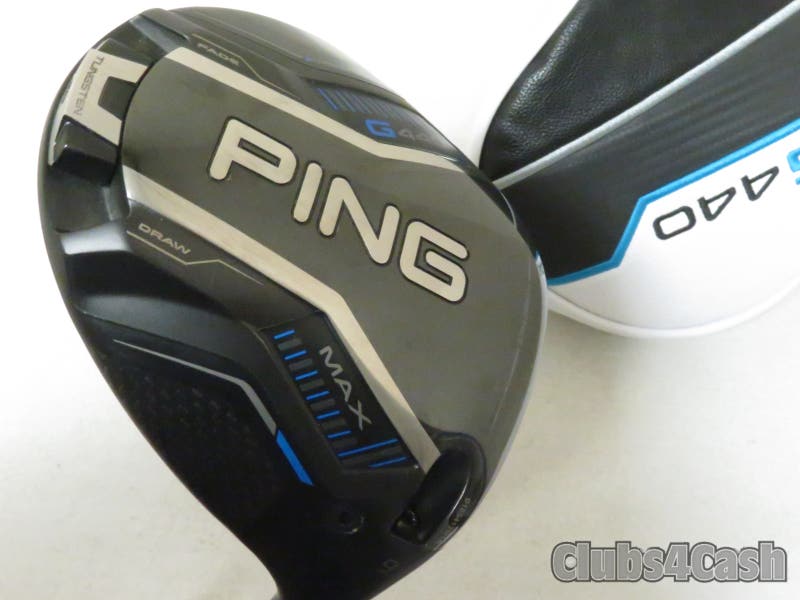PING G440 Max Driver 9° TOUR 2.0 Chrome 65 X Flex +Cover LOOK