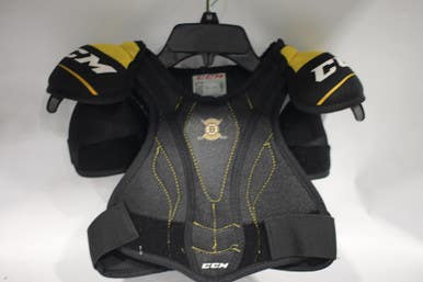 Used Ccm Little Bruins Shldr Pads Jr Sm Hockey Shoulder Pads 11847-s000010029
