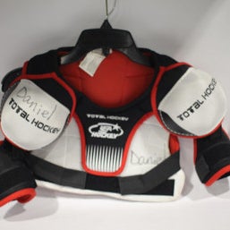 Used Total Hockey Usa Shldr Pads Yt Lg Hockey Shoulder Pads 11847-s000010062