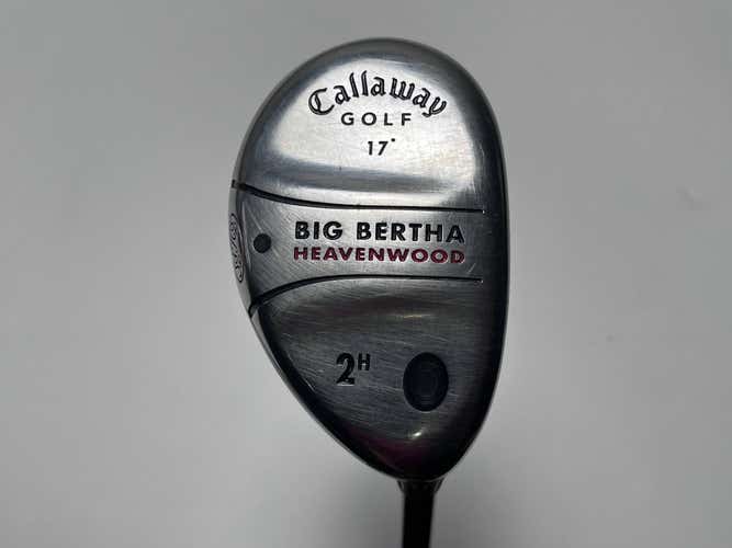Callaway Big Bertha Heavenwood 2 Hybrid 17* RCH 75w Regular Graphite Mens RH