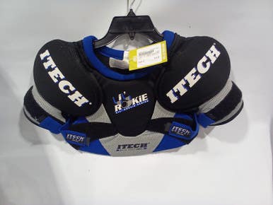 Used Itech Lil Rookie Shldr Pads Yt Lg Hockey Shoulder Pads 11847-s000010112