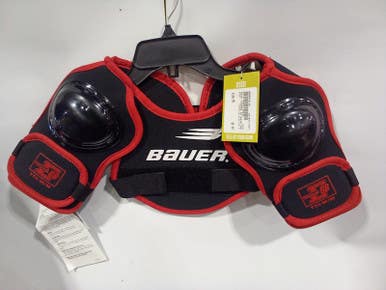 Used Bauer Landros 88 Shldr Pads Yt Md Hockey Shoulder Pads 11847-s000010128