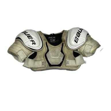 Used Bauer Nexus 400 Shldr Pad Jr Sm Hockey Shoulder Pads 11847-s000010133