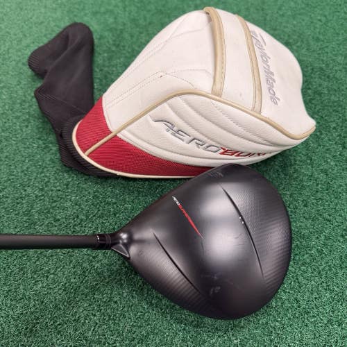 TaylorMade AeroBurner Driver Black9.5 Regular Flex Graphite Matrix 50g MRH w/HC