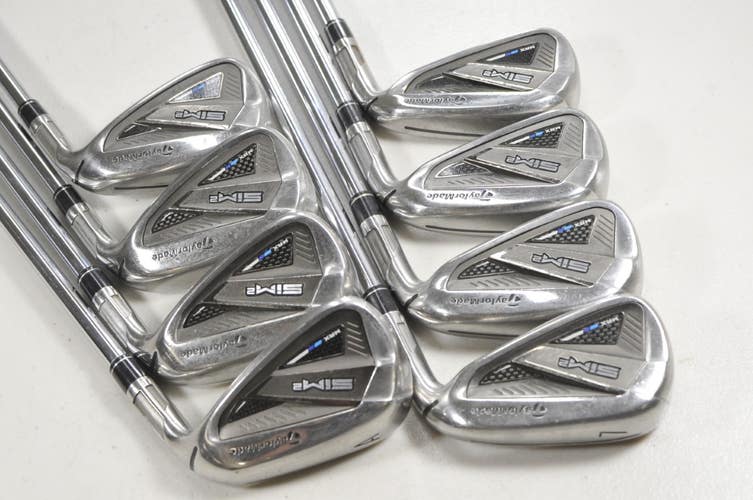 TaylorMade SIM2 Max 4-PW,AW Iron Set Regular Flex Right KBS MAX MT Steel #219341
