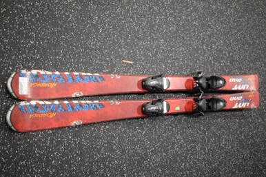 Used Nordica Hotrod 130 Cm Boys' Downhill Ski Combo 11847-s000010511