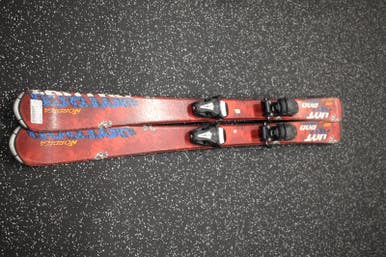 Used Nordica Hotrod 120 Cm Boys' Downhill Ski Combo 11847-s000010539