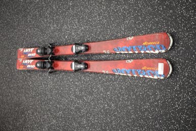 Used Nordica Hotrod 130 Cm Boys' Downhill Ski Combo 11847-s000010543