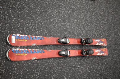 Used Nordica Hotrod 120 Cm Boys' Downhill Ski Combo 11847-s000010540