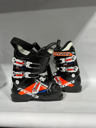 Used Tecnica R Pro 60 225 Mp - J04.5 - W5.5 Boys' Downhill Ski Boots 11847-s000013176