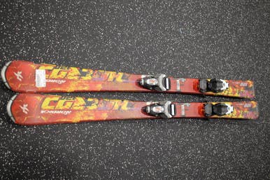 Used Nordica Hotrod 120 Cm Boys' Downhill Ski Combo 11847-s000010546