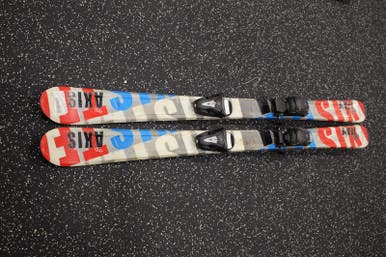 Used Axis Team 120 Cm Boys' Downhill Ski Combo 11847-s000010582