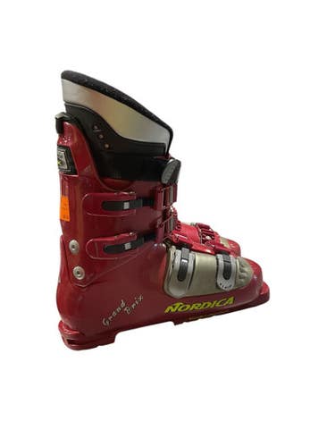 Used Nordica Grand Prix Mens Dh Ski Boot Red 270 Mp - M09 - W10 11847-s000024631