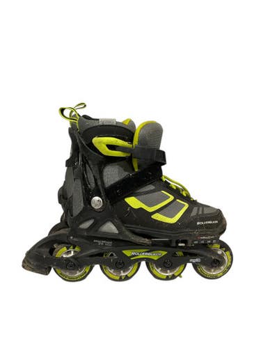 Used Rollerblade Roller Hockey Skates Black Senior 5 11847-s000024799