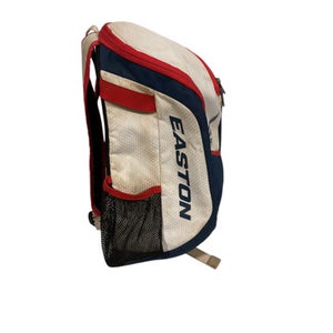 Used Easton Bat Bag Bb Sb Player Backpack White 11847-s000024953