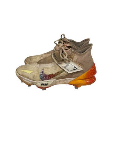 Used Nike Trout Bb Sb Cleats White Senior 8 11847-s000025081