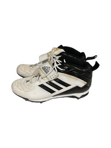 Used Adidas Adult Fb Cleats Black Senior 16 11847-s000025237