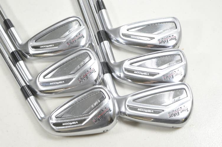 Tour Edge Exotics C721 5-PW Iron Set Stiff Flex Right XP 85 S300 Steel # 219171