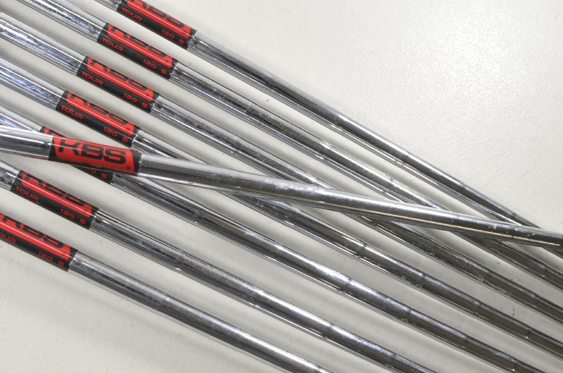 Cobra King MIM Tour 4-PW,GW Iron Set Stiff Flex Right KBS Tour 120