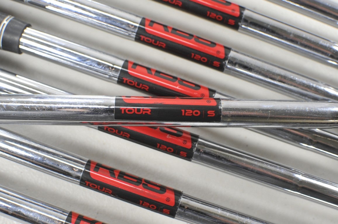 Cobra King MIM Tour 4-PW,GW Iron Set Stiff Flex Right KBS Tour 120