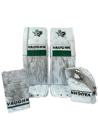 Arno Tiefensee Vaughn Velocity V10 Pro Carbon Pro Stock Goalie Full Set (Used) 2084