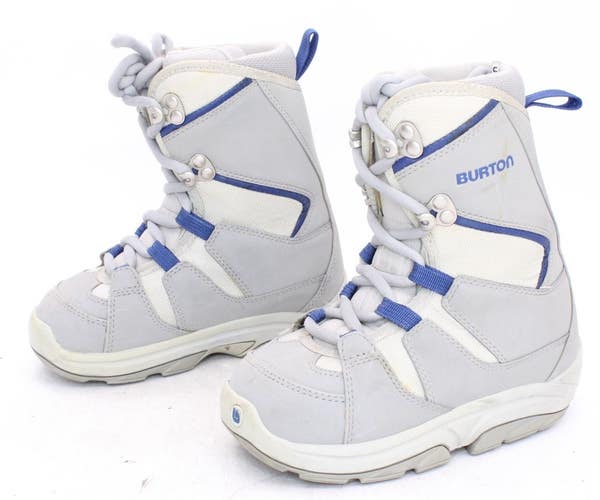 Burton Moto Kids Snowboard Boots- Size 1 / Mondo 20 Used