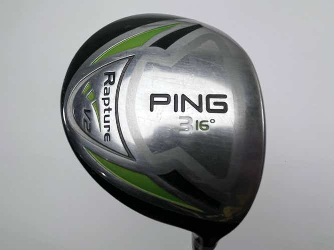 Ping Rapture V2 3 Fairway Wood 16* TFC 939 F Regular Graphite Mens RH