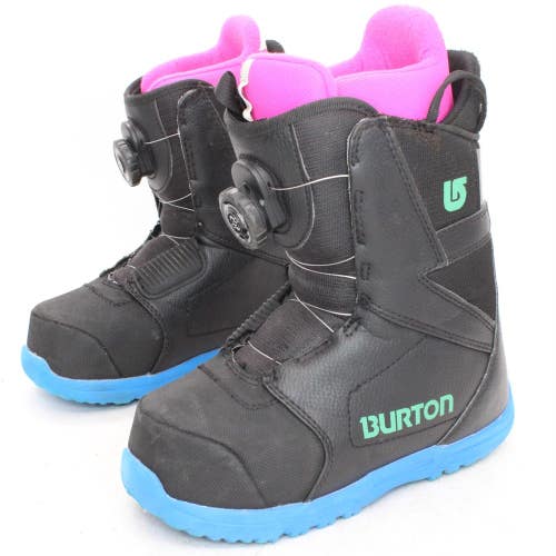 Burton Progression BOA Junior Snowboard Boots - Size 5 / Mondo 23 Used