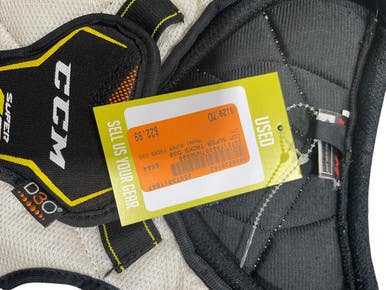 Used Ccm Super Tacks D30 Youth Shoulder Pads Md 11847-s000028162