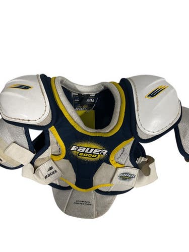 Used Bauer Sp2000 Junior Shoulder Pads Md 11847-s000028226