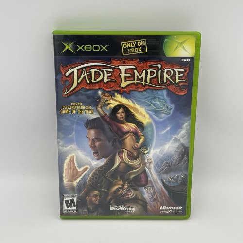 Jade Empire (Microsoft Original Xbox, 2005) Complete CIB With Manual Tested