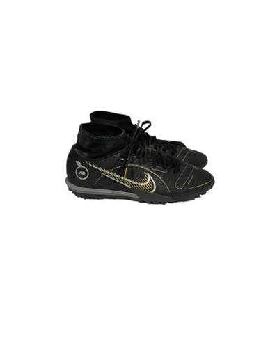 Used Nike Soccer Indoor Shoes Black Senior 8.5 11847-s000032931